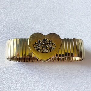 [JUICY COUTURE] VINTAGE Juicy Couture heart bracelet